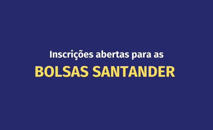 Inscrições abertas para Bolsas Santander na UVV